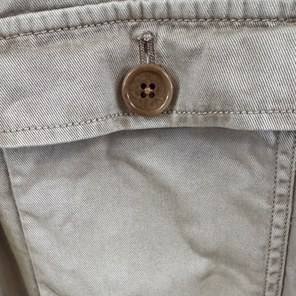 J. Crew Beige Utility Jacket With Button Details - image 3